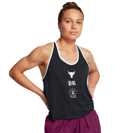 Træningstoppe Project Rock Tanktop BOH Sort - Bodyman.dk