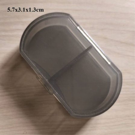 Förvaringslåda smycken pärlor behållare 5.7X3.1X1.3CM6 6