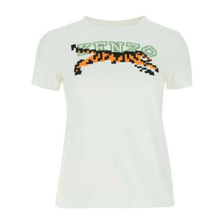 Kenzo T-Shirts vit, Dam, Dam, Storlek: M