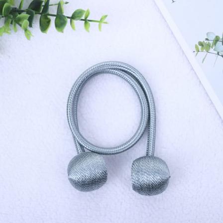 20 farger kreativ stansefri gardin magnetisk hodetelefon med magnetspenne Gray Green