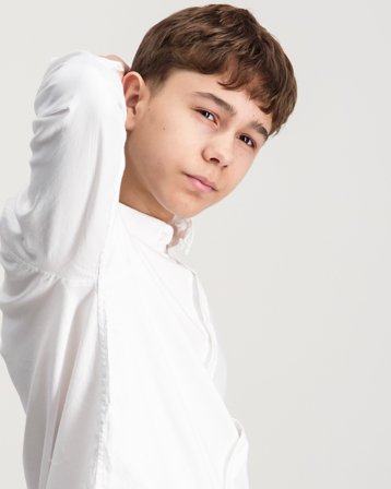 Lexington Kyle Casual Oxford B.D Shirt Hvit Skjorter Gutt - Kids Brand Store