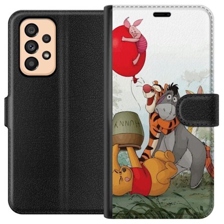 Yhteensopiva Lompakkokotelo Samsung Galaxy A53 5G Nalle Puh ja Ihaa