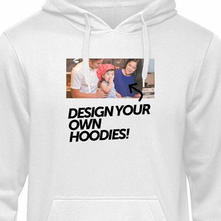 Design din egen Hoodie | Unik Hættetrøje til Voksen