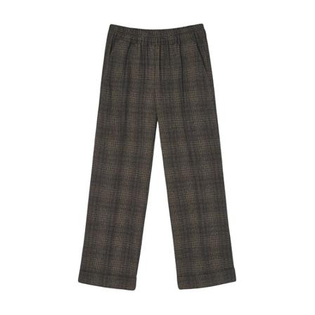 Momoni, Straight Trousers Bruin, Dames, Maat:XS