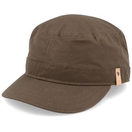 Fjällräven - Brun 5panel Keps - Singi Trekking Cap Dark Olive 5-Panel @ Hatstore