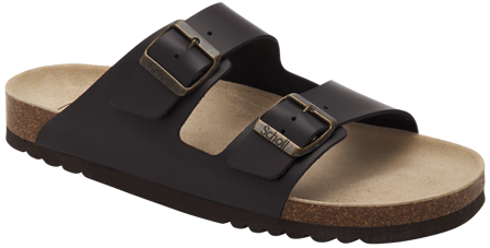 Scholl M's Julien New Leather Coffee