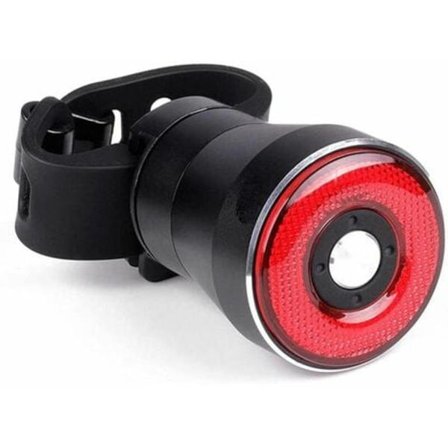 Smart Induktionsbremse Cykel Baglygte med Automatisk Bremslys USB Genopladelig Sikkerhed Advarselslys IP65 Vandafvisende Egnet