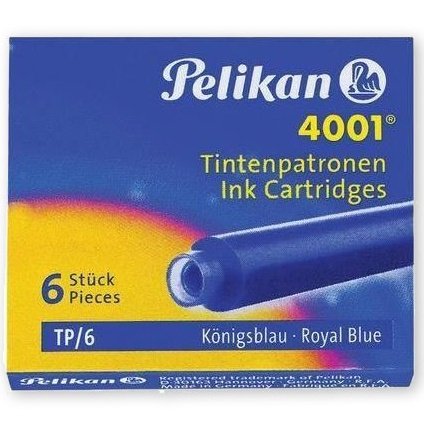 Pelikan 6 stk Fyldepen refill TP/6 Brilliant Black