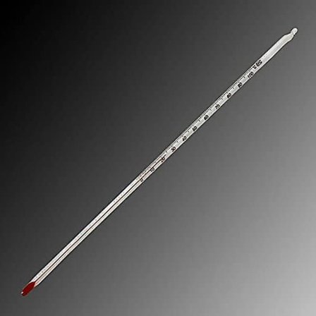 0-100 Graders Glas Termometer Hembryggning Lab Rött Vattenfyllt Termometer