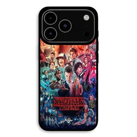 Coque för iPhone 17 Pro Stranger Things serie säsong 4 Maniacase