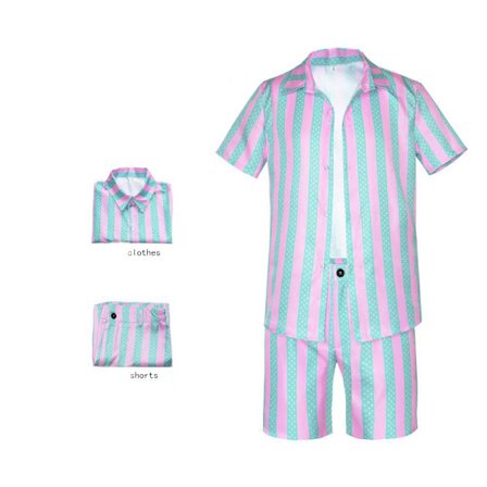 Mub- 2023 filmkostume Barbies Ken Cos Real Life Film Barbies Kjole med tilbehør til voksne og børn