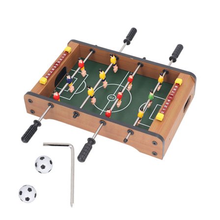 Børnebordfodboldspil Sæt med 2 bolde Interaktiv 4 rækker Bordfodbold til voksne børn