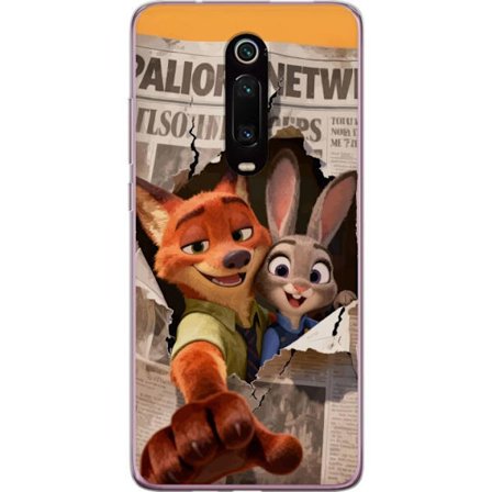 Kompatibel Mobilcover til Xiaomi Xiaomi Mi 9T Pro Zootopia Disney-film eventyr dyr by