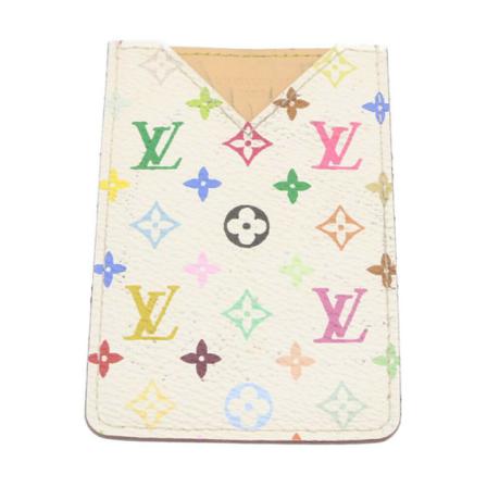Louis Vuitton Vintage, Pre-owned Cardholder Wit, Dames, Maat:ONE Size