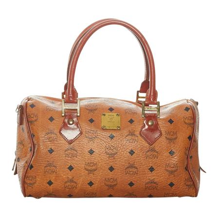 MCM Pre-owned, Handbags Bruin, Dames, Maat:ONE Size