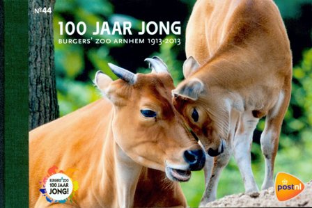 Holland - 100 år Burgers Zoo - Postfrisk prestigehæfte