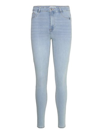Gina Tricot Molly High Waist Jeans - Blue - L