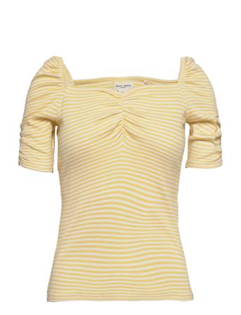 Top Pia Stripe Sweetheart Neck T-shirt Top Gul Lindex