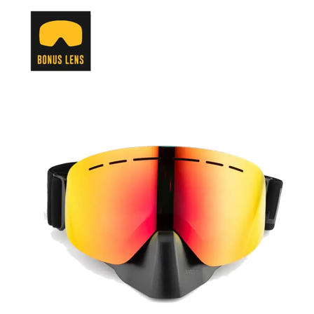 Snøscooterbriller Jethwear Phase (2022) (Ekstra Gul Linse Inkludert)