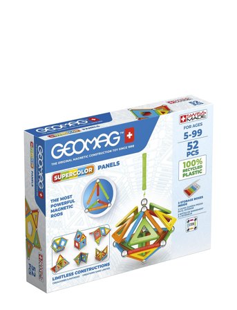 Geomag | Geomag Supercolor Panels Recycled 52 Pcs | ONE SIZE