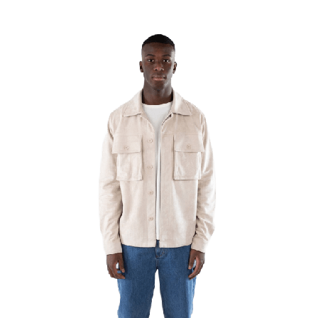 Ciszere Nash Vegan Suede Jacket Jackor Herr Beige L