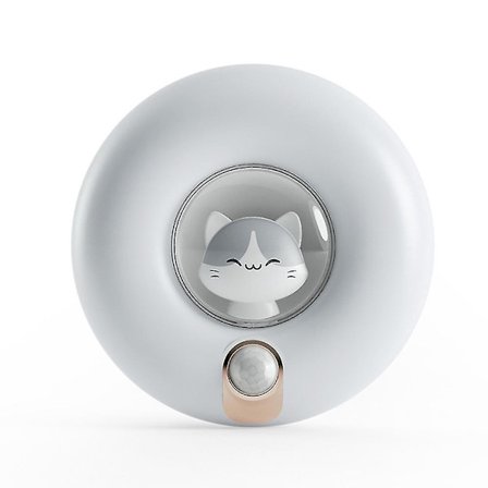 Circle Cat - Ihmiskehon induktiovalo, LED-yövalo