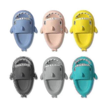 Haj Slippers Skridsikre Brusebad Badeslippers Bløde Sommer Sandaler Til Piger Og Drenge Nye