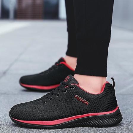 Nya kvinnor Mode Casual Sneaker Vulcanize Skor Red1 40