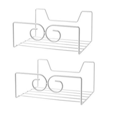 2 st Väggmonterade Handväskehyllor, Väggmonterad Hylla för Förvaring av Handväskor, Flytande Hylla, Tode Vägg