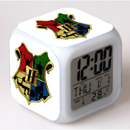 Søt Digital Multifunksjonell Vekkerklokke-2 med Glødende LED-lys