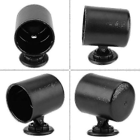 60 mm/2,4 tommer Bil Dashbord Måler Kopp Svingbar Pod Feste Holder