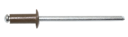 Ejot 130209 Blindnit AL/ST, kullrig Grå, 3.2x10 mm, 1000-pack, Infästning