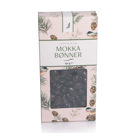 J&J Mokkabønner, 150 g
