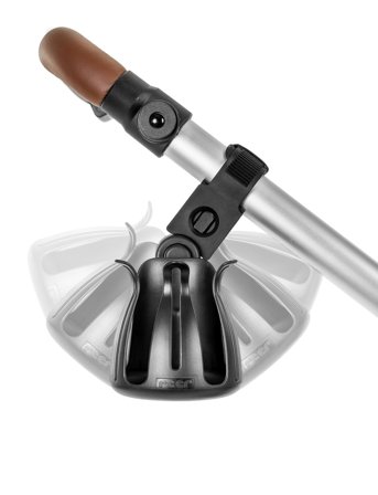 Reer Clip&Go Cup Holder Bottle Holder - Black - ONE SIZE