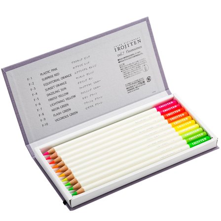 Tombow Pencil Irojiten set Fluorescence
