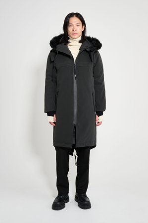 Kalix Matte Parka Black