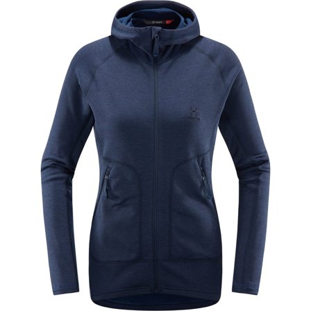 Haglöfs Heron Hood Women Women Mid layer tops Blue XS