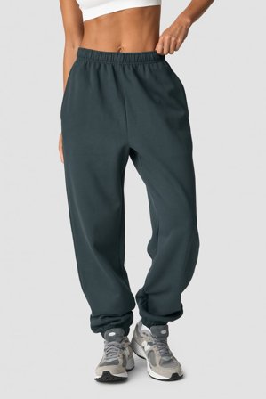 ICANIWILL - Everyday Sweatpants Wmn Dark Green- Broek - Dames - sportkleding van ICIW