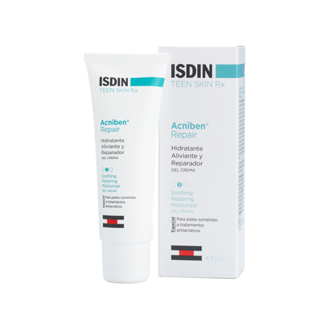 Isdin Acniben Repair Gel Crema Idratante Viso 40ml
