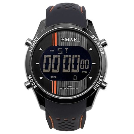 Smael Sports Waterproof Electronic Watch 1283 med enkel skärm