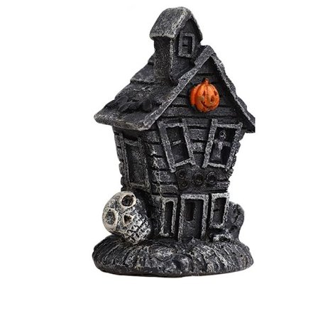 Halloween Haunted House Resin House B B