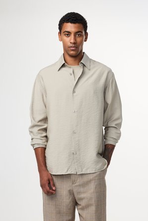 NN.07 Freddy Skjorte Herre Grøn Modal