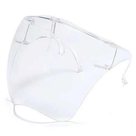 Slitt ligt Ansiktsvisir Skyddsvisir Face Shield