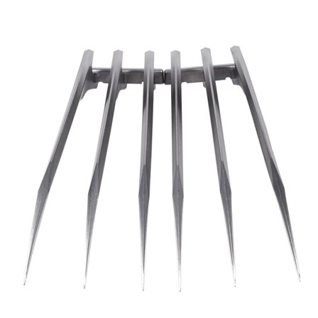 Par Slitstarka Wolverine-klor i Plast Vargtass Klinga Figur Cosplay Rekvisita Leksak för Vuxna Barn