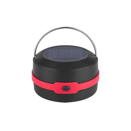 1 kpl Aurinkoenergialla toimiva LED-leirintälyhty USB-aurinkopaneelilla ladattava akku Kätevä telttavalo taskulamppu hätätilanteisiin leirintään ja 