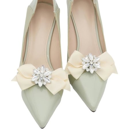 Rhinestone Sko Klips, Bryllup Rhinestone Sko Klips med Sommerfugl Blomst Sko Charms Hæle Pumps Tilbehør