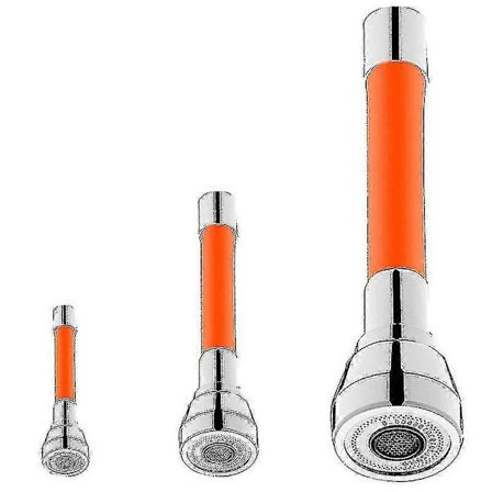 Kranförlängare Universal 360 Graders Roterbar Skumförlängningsslang Flyttbart Kökskran Sprayhuvud [DB]