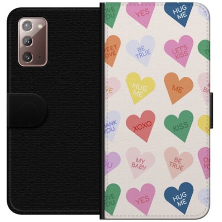 Kompatibelt Plånboksfodral till Samsung Samsung Galaxy Note20 CandyHearts