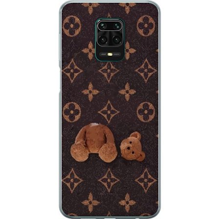 Yhteensopiva Puhelinkuori Xiaomi Xiaomi Redmi Note 9 Pro Graafinen monogrammikuvio, jossa taiteellisesti muotoiltu nalle