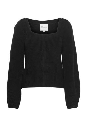 Mwsiga Knit Blouse Villapaita Musta My Essential Wardrobe